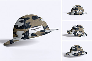 REALISTIC HAT  MOCKUP, an Apparel Mockup by HanaSaka_Studio