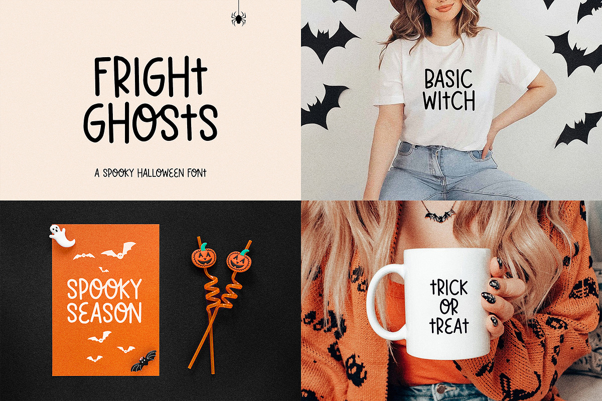 Halloween fonts bundle, a Handwritten Font by supfonts (Photo 11 of 12)