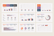 KPI Dashboard Kit Keynote Templates, a Presentation Template by HiSlide.io (Thumbnail 2 of 4)