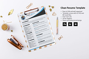Resume Template and Cover Letter, a Resume Template by designvillage (Thumbnail 5 of 13)
