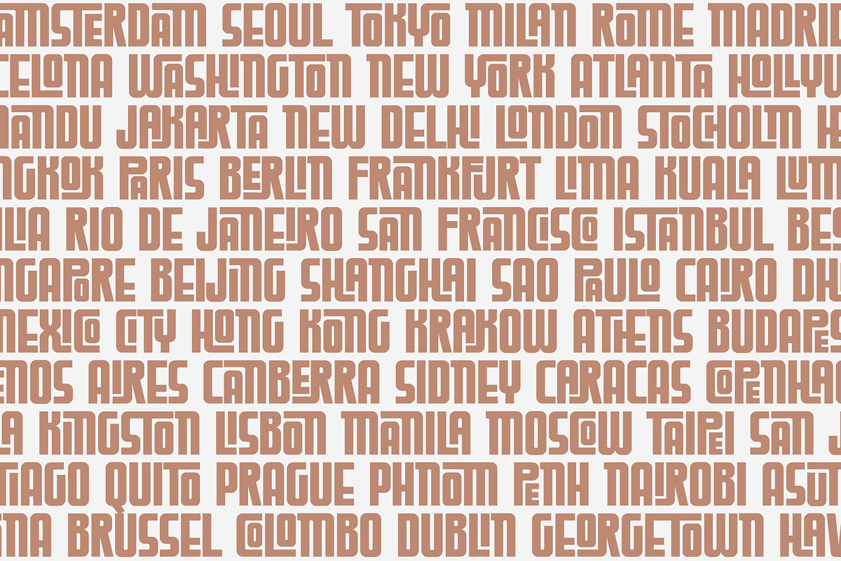 Shocking Palm Cake - Ligature Font, a Sans Serif Font by Airotype (Photo 7 of 14)