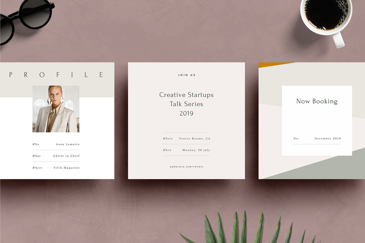 Auburn Social Media Pack, a Social Media Template by Studio Standard (Photo 10 of 15)