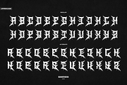 Mortaly Sword | Death Metal Typeface, a Blackletter Font by Denustudios (Thumbnail 11 of 12)