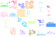 Summer Is Summering | Vector Art, a Decorative Illustration by teenyweenyday (Thumbnail 2 of 5)