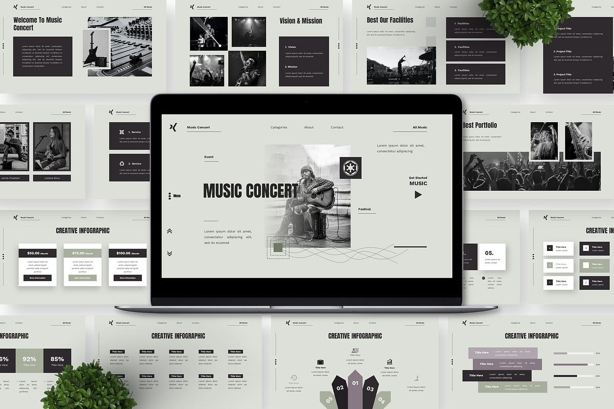 Music Concert - Music Keynote preview 4