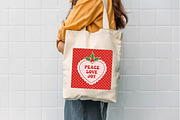 Christmas Wall Art Peace Love Joy, an Illustration by Dream Creation (Thumbnail 3 of 5)