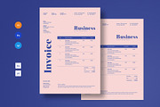 Invoice Template, a Stationery Template by Guuver (Thumbnail 1 of 4)