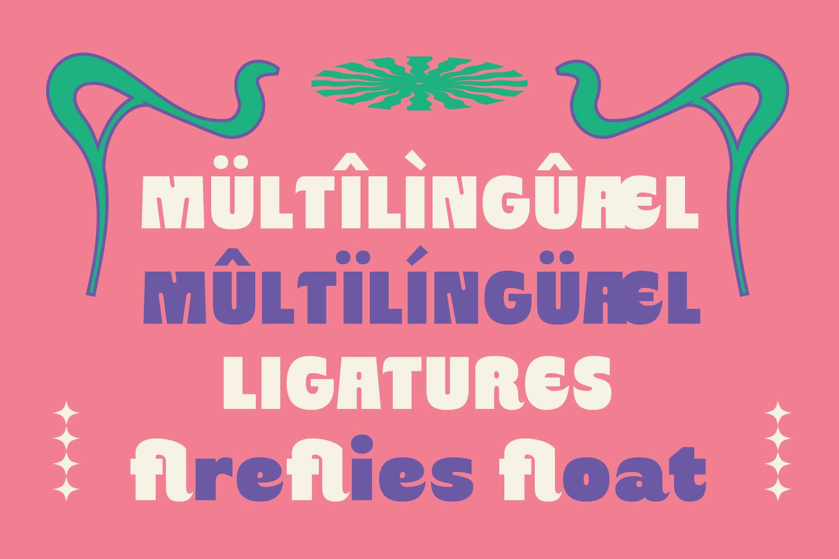 Edago - Fancy Retro Font, a Sans Serif Font by Tiptop Graphic (Photo 4 of 9)
