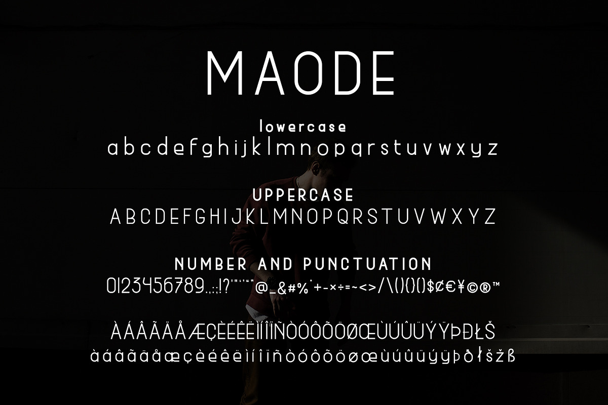 Maode, a Sans Serif Font by alphArtype (Photo 7 of 8)