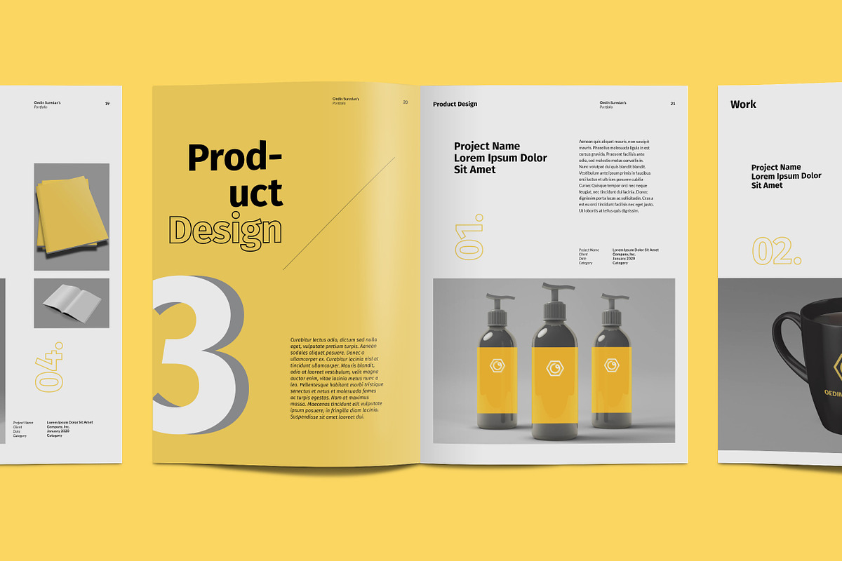 Oedin Personal Portfolio, a Brochure Template by Kreatype Studio (Photo 8 of 12)