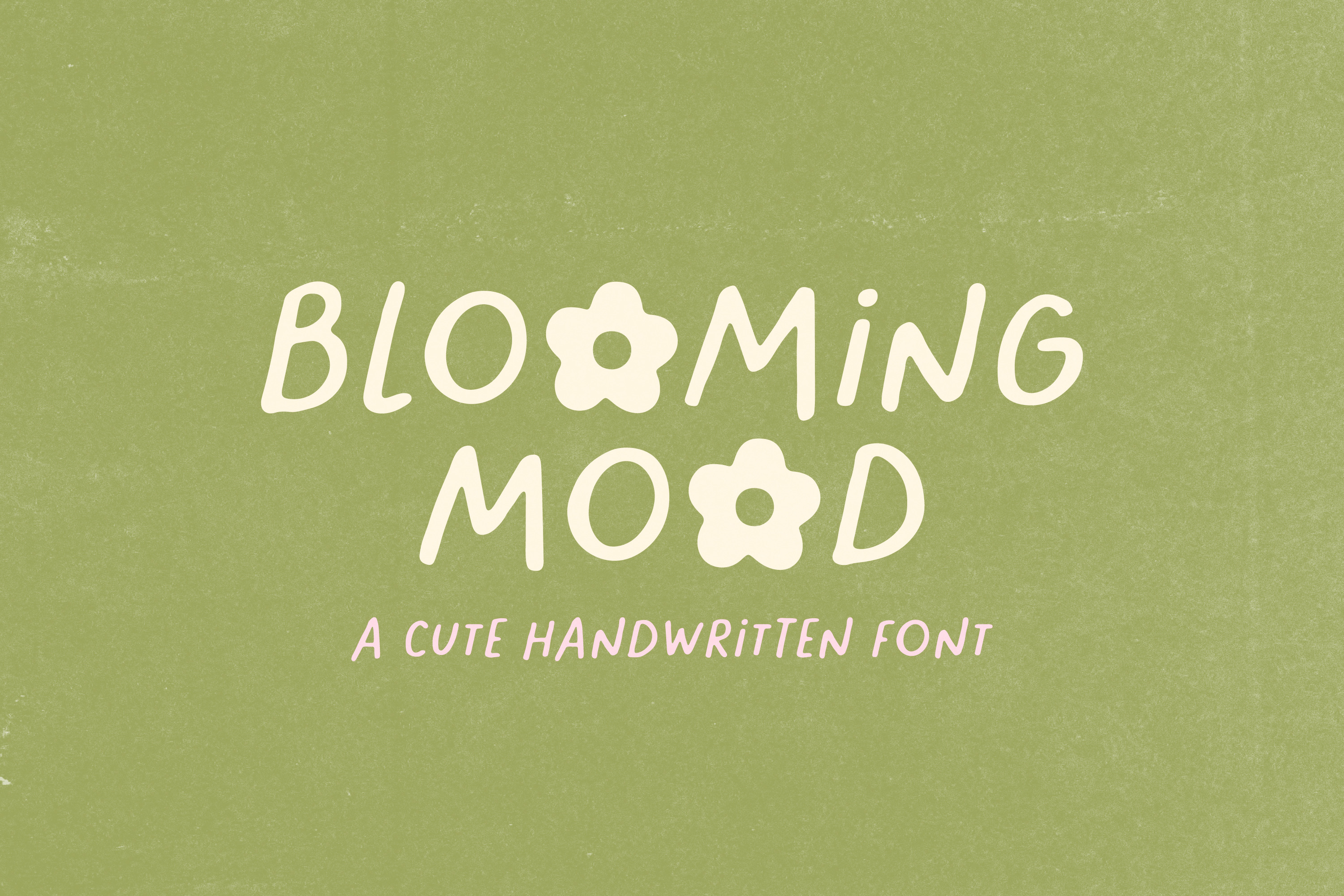 Blooming Mood - Cute Font by Simpleblues | Creative Market