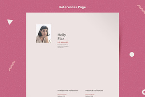 Resume Template CV With Photo