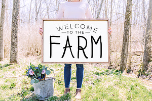 Farmhouse - Handwritten Font