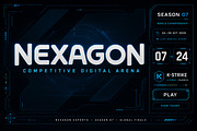 Kegatron – Futuristic Display Font, a Serif Font by Wow Magic (Thumbnail 6 of 6)