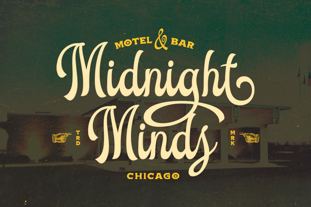 Dansley - Display Script, a Script Font by Letterhend Studio (Photo 7 of 9)