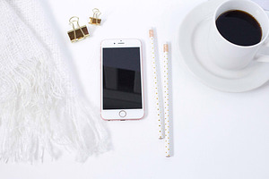 Neutral office styled stock 5 stock photo containing styled stock photography