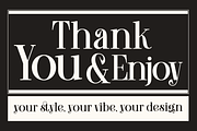 Megi Shevia Modern Serif Font, a Serif Font by Graphicxell (Thumbnail 8 of 9)