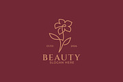 Elegant Floral Line Art Beauty Logo, a Branding & Logo Template by Signatoro (Thumbnail 4 of 4)