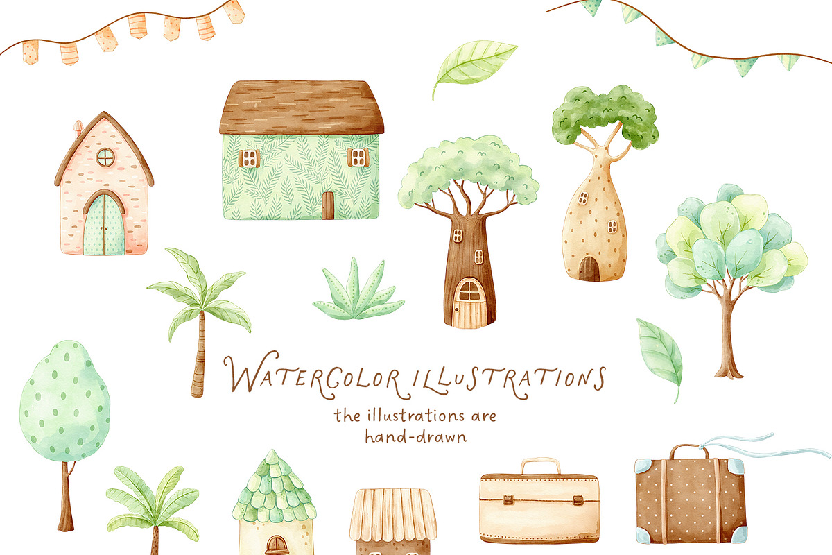 Safari Friends, adventures animals, an Animal Illustration by polikarpovaart (Photo 22 of 24)