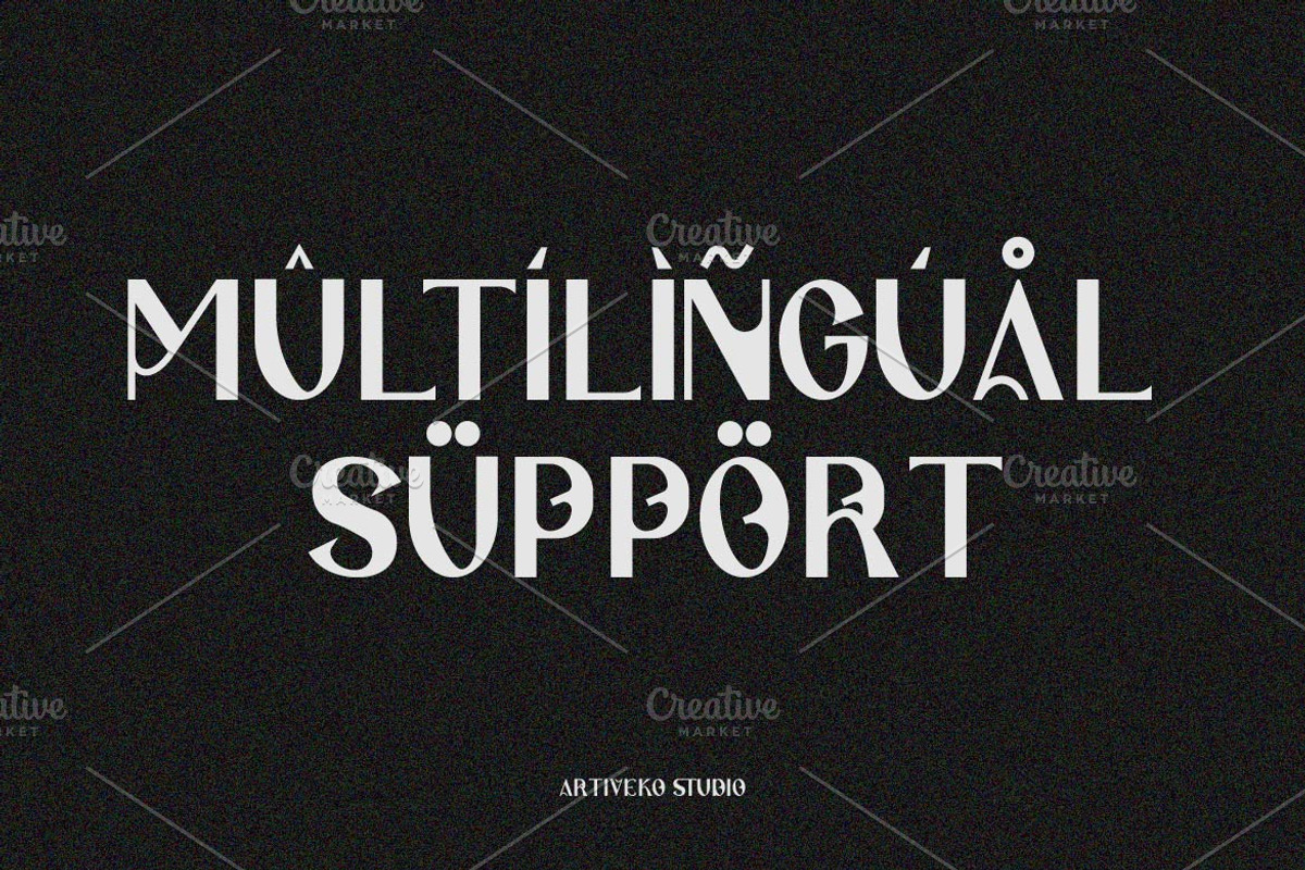 Docko Medieval Sans Serif, a Sans Serif Font by Artiveko (Photo 7 of 8)