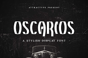 Oscarios - Stylish Display Font, a Sans Serif Font by Attractype (Thumbnail 1 of 12)