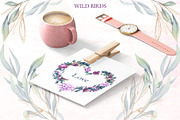 Wild Birds, an Illustration by Salted Galaxy (Thumbnail 4 of 17)