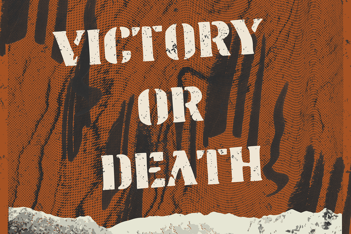 Volgograd Type, a Blackletter Font by portype (Photo 3 of 10)