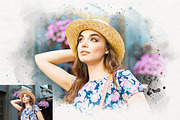 Realistic Watercolor Photo Effect, an Action Add-On by liptouse (Thumbnail 3 of 7)