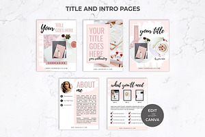 ECourse Workbook & Ebook For Canva