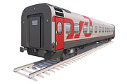 Coach Passenger Wagon Train, a Cars & Vehicle 3D Model by 3D Models by Obshansky (Thumbnail 1 of 11)