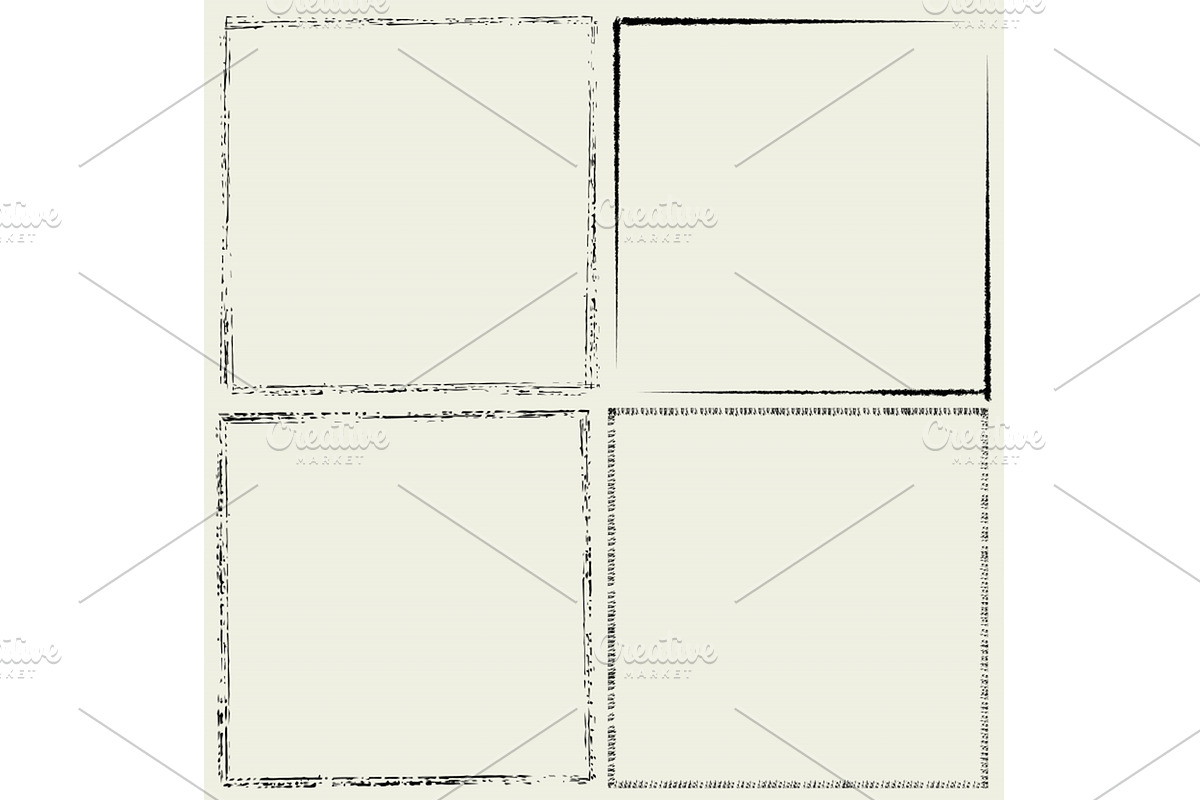Four Square Frame, a Texture Graphic by Benjaminlion