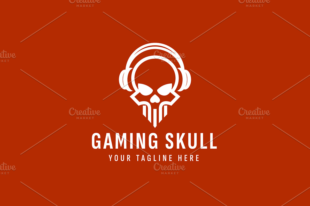 Skull logo vector icon illustration, a Branding & Logo Template by Dyn Studio