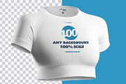 5 3D Sports Leggings and Top Mockups, a Shirt Mockup by Grow Design Craft Studio (Thumbnail 6 of 7)
