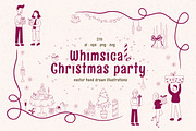 Whimsical Christmas party set, a Decorative Illustration by soboleva alya (Thumbnail 1 of 12)