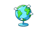 Globe, Books & Clock Clipart, an Object Graphic by Designs_River (Thumbnail 3 of 16)