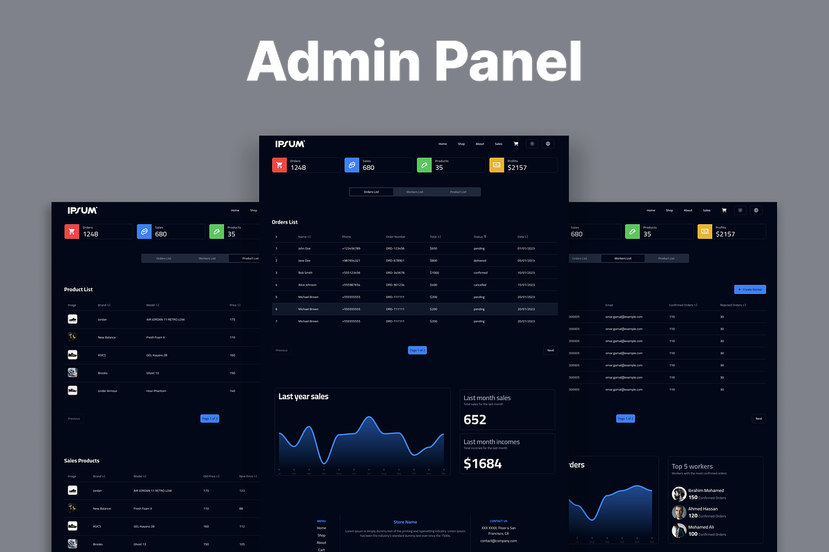 E-commerce template with VueJs, a Vue Template by Amine's Store (Photo 2 of 3)
