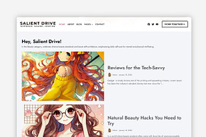 Salient Drive WordPress Theme, a WordPress Template by Your Theme Shop