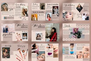 Photoshop Senior Girl Magazine