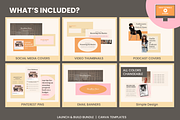 Canva Course Creator Branding Bundle, a Social Media Template by WorkShy Studio (Thumbnail 3 of 21)