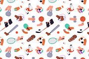 Hands holding sports equipment set, a Sport Illustration by PaperTrident (Thumbnail 5 of 7)