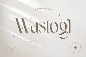 Wastogi Beautiful Serif