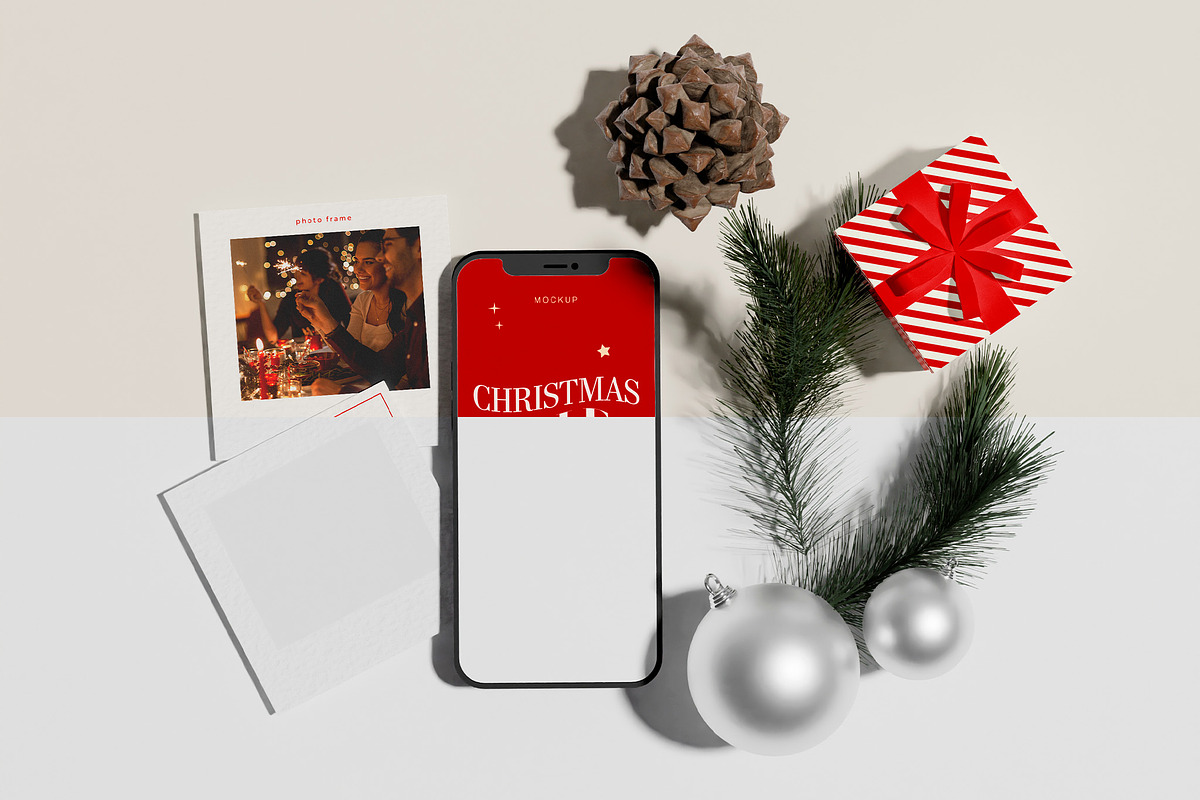 Christmas Mockup Bundle, a Packaging Mockup by Mego-studio (Photo 9 of 11)