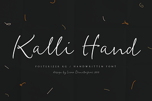 Kalli Hand Script