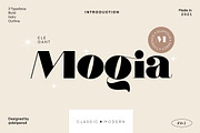 Mogia - Modern Classic Typeface, a Serif Font by delipensil (Thumbnail 13 of 13)