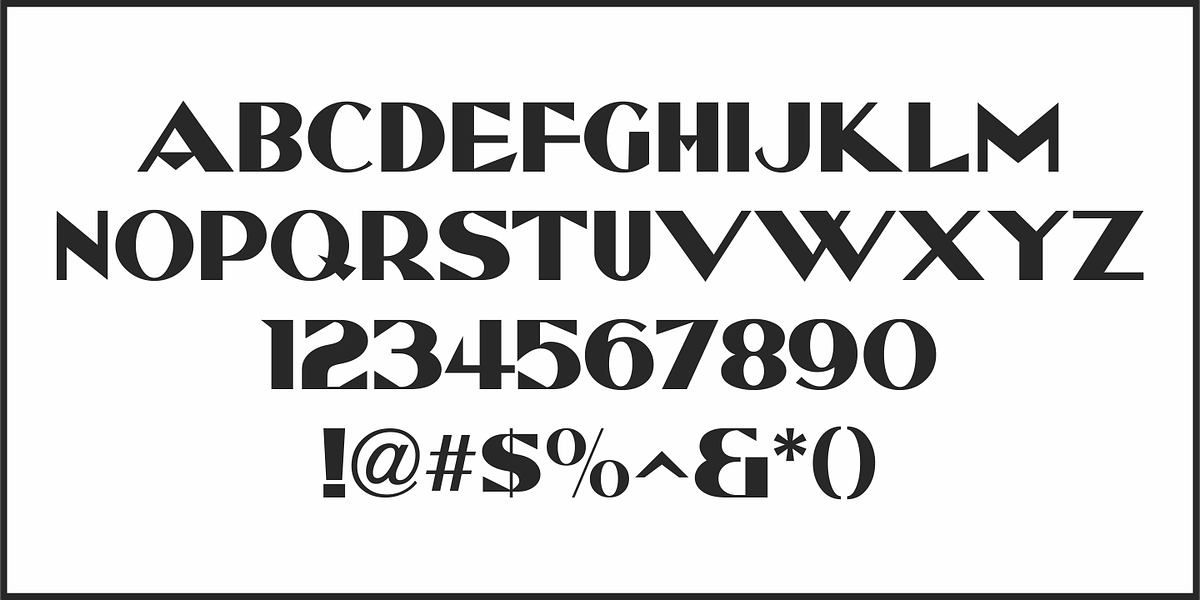 Deco Romance JNL, a Sans Serif Font by Jeff Levine Fonts (Photo 3 of 5)