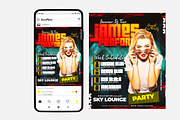Dj Perform Date Banners PSD Template, a Social Media Template by studioflyers.com (Thumbnail 2 of 4)