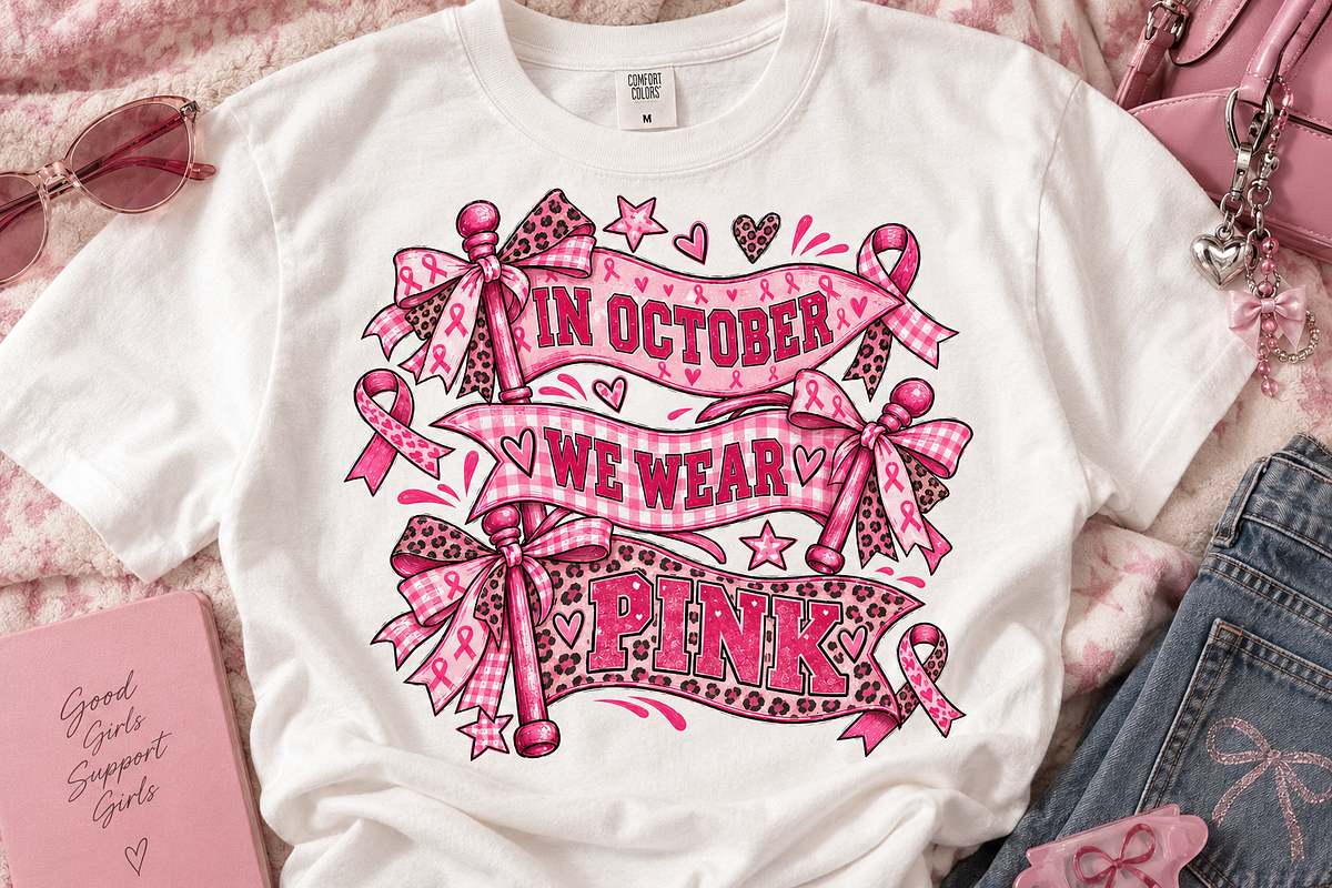 Breast Cancer Awareness Png, an Object Graphic by Daisy Design (Photo 3 of 3)