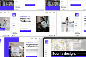 Econia Google Slide Template, a Presentation Template by slidenotion