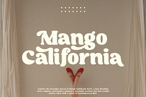 Mango California Serif Font