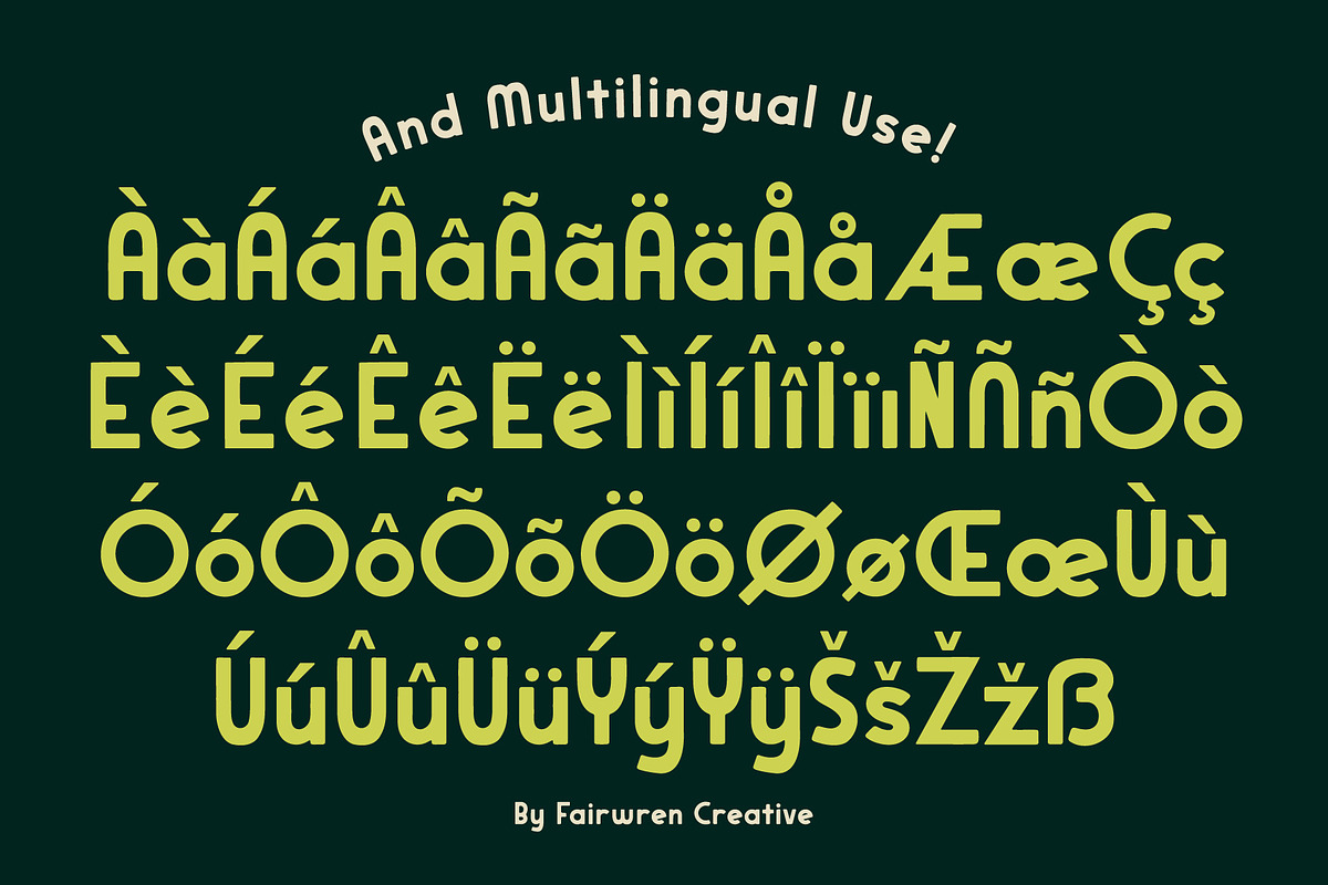 Stargrove, a Sans Serif Font by Fairwren Creative (Photo 9 of 9)